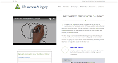 Desktop Screenshot of lifesuccesslegacy.com